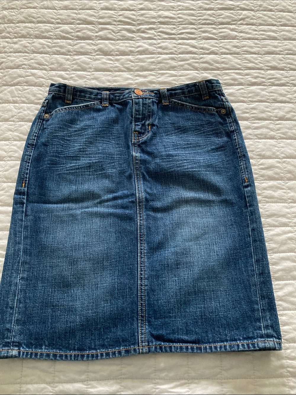 GAP Dark Blue Denim Skirt
